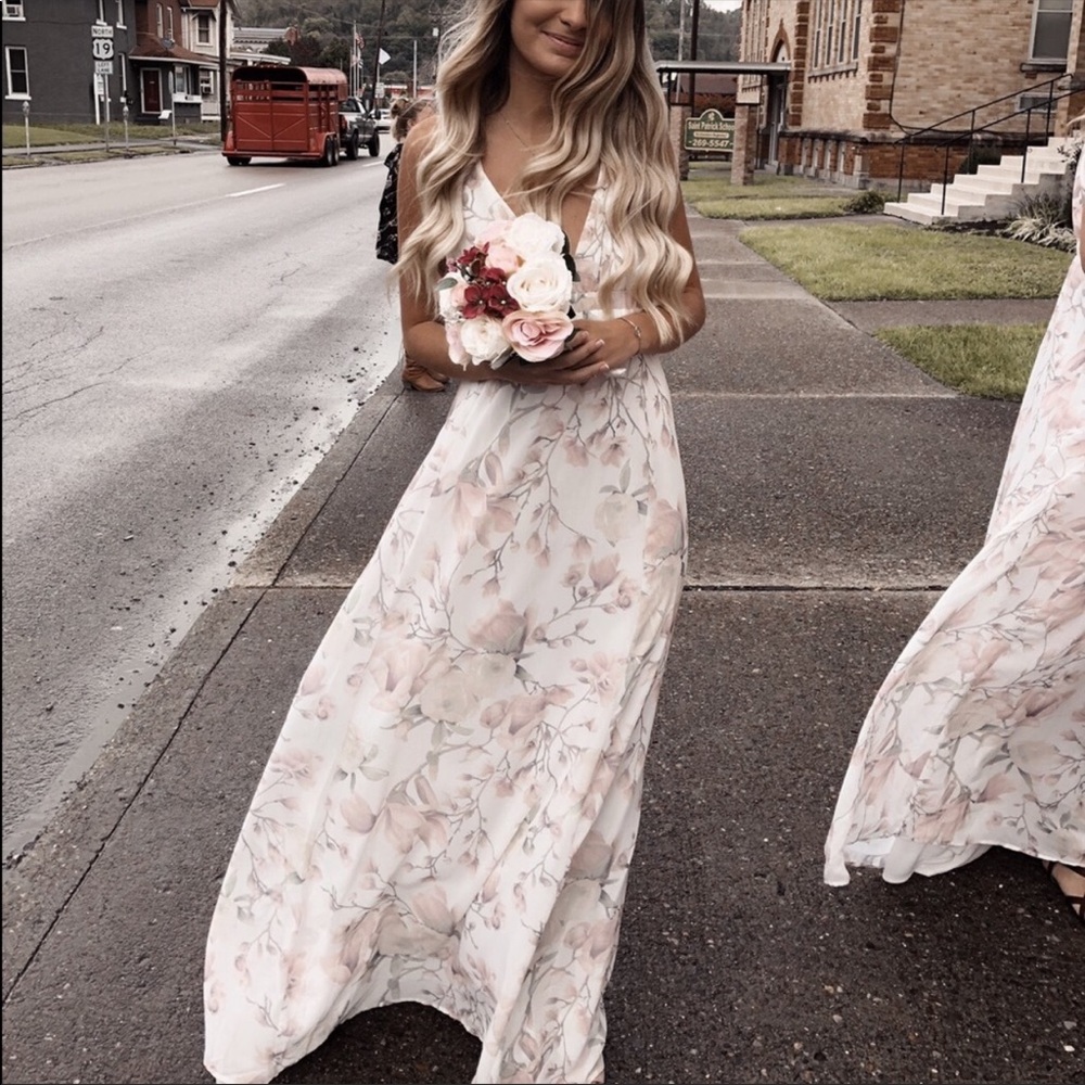 NWT Show Me Your Mumu Ava Maxi Dress in Forever Vine - Picture 4 of 11
